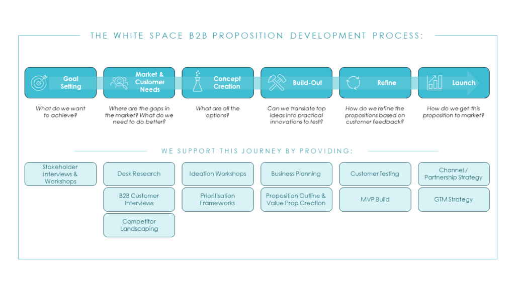 B2B Proposition Development, B2B Proposition Development: Why we Follow this Process, White Space Strategy