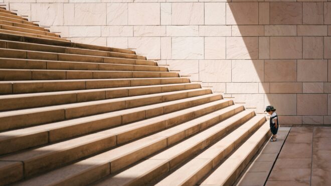 Image of steps used in a blog about Overcoming Key Challenges in B2B Sales Organisations